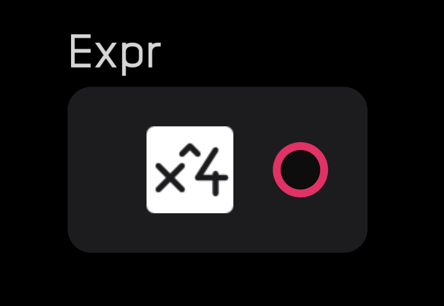 Expr node