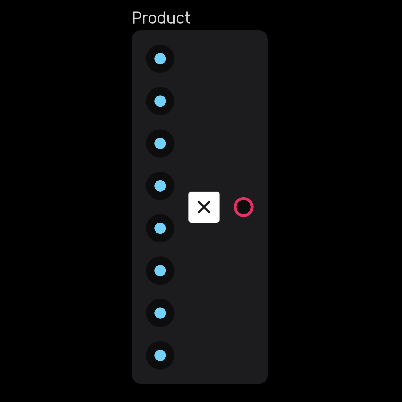Product node multiple inputs