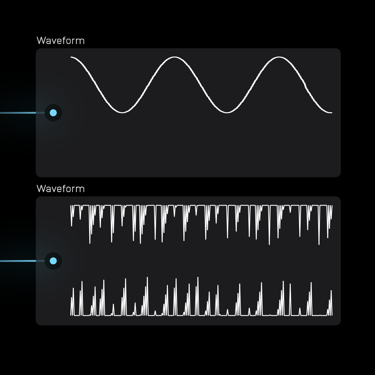 Waveform mod vs audio