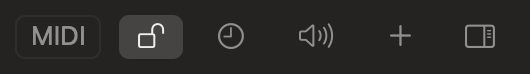 Edit module mode button, located in the upper right of the window